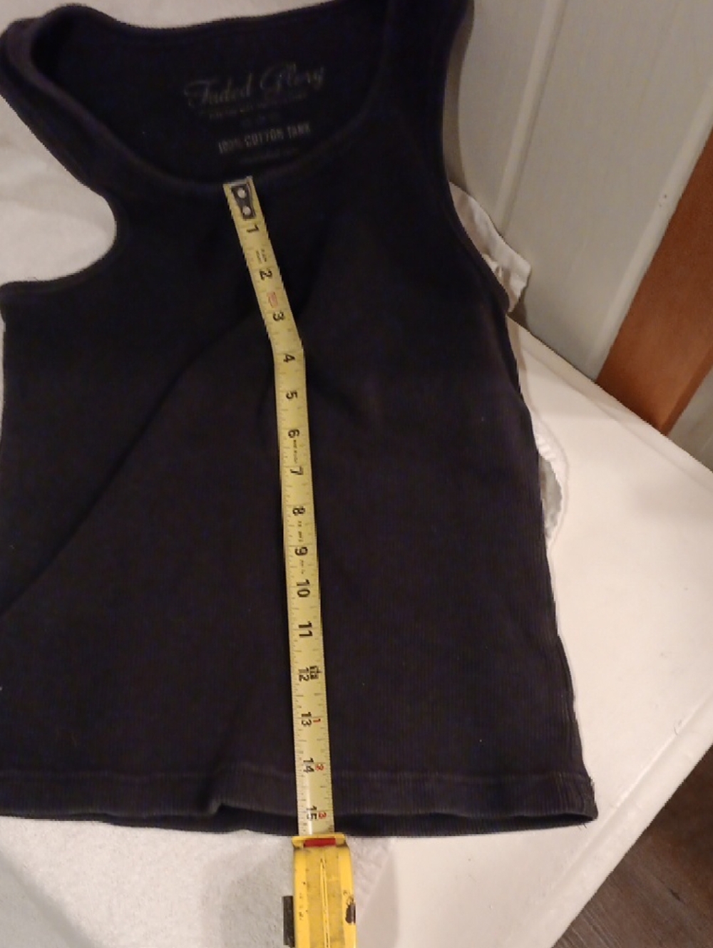 3-Pack Women's Ribbed Tank Tops — Denim Blue, Black & Brown - Picture 14 of 15
